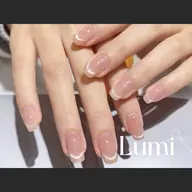 【上品な輝き★】マグネットフレンチネイルでキラキラ指先♪