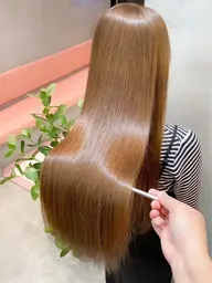 超超超お🉐 大人気✨【髪質改善ストレート】美髪縮毛矯正➕ウル艶トリートメント🫧➕超音波ケア🌟