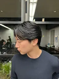 刈り上げなし(ウルフカットなど)モデル➕シャンプーブローセット