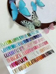 ⭐️オフなし⭐️マグネット🐈🧲170色(チップ長さ出し10本　追加＋2980円) 1色追加500