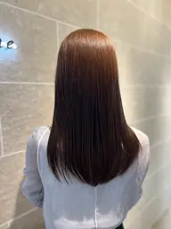 縮毛矯正リタッチ✨最高級トリートメント🌈ブリーチ履歴❌ 鎖骨下限定!!