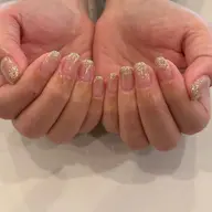 オフありラメグラデーション✨(パラジェル使用)(ドライケア)(現金のみ)