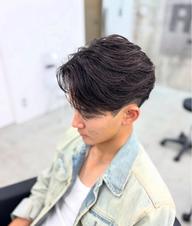 【当日限定】メンズカット＋毛流れパーマ