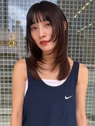 🩵透明感フルカラー🩵➕うる艶内部補修トリートメント！