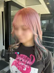 ブリーチオンカラー‎‎🤍🌈