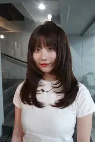 💎レイヤーカット＋クイックスパ33%オフ💎ミニモ学割韓国ヘアー/表参道