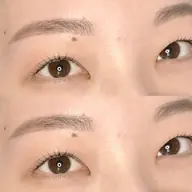 眉毛×まつ毛メニュー同時施術※技術チェックモデル