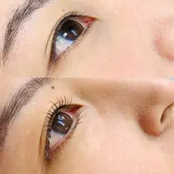 まつげパーマ上