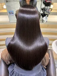 《🌷くせ毛さんも憧れのストレートに🌷》Straight hair✨️酸性縮毛矯正+1stepトリートメント