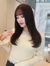 【ツヤ感たっぷり美髪カラー】ワンカラー+プレミアム髪質改善トリートメント🫧