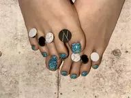 🔰口コミ記入必須【Foot】オフ込みフラッシュワンカラー✨