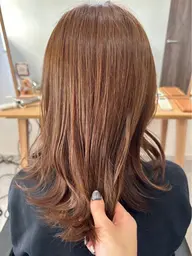 ブリーチなしワンカラー