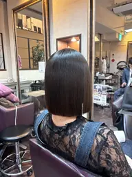 ✨️垢抜けボブ×艶カラー✨️顔まわり似合わせカット 9900⇒4400