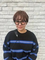 パーマの方でも可愛くカラー🔛🎶パーマの方限定カラー🌀