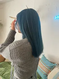 ブリーチ込みのWカラー