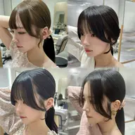 🍃韓国風顔まわりカット🍃 全体カット+ milbon 4stepトリートメント
