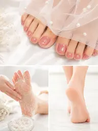 【オフあり】フットワンカラー＋スクラブ角質ケア付❣️お好きなカラー1色お選びいただけます♡