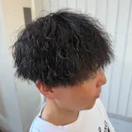 メンズ限定 カット+ツイストスパイラルパーマ