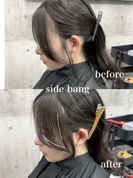 【💎骨格に合わせた似合わせカット】🫧前髪＋顔周りカット🫧