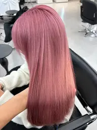 ⭐️モデル様限定⭐️カット+リタッチブリーチ+オンカラー💙