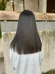 【 人気No.3☆ 】 自然な仕上がり！縮毛矯正 °・* 柔らかストレートパーマ🌿‬