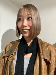 🪐カット+酸性ストレート🪐