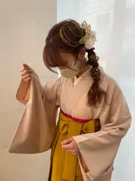 袴着付け＆ヘアセット👘 ̖́-‬   ※必ず詳細をご確認ください。