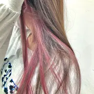 インナーカラー+カット+トリートメント🩶🩵