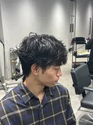 【初パーマにもおすすめ✨】カット+シャドウパーマ+前処理剤 【150分】