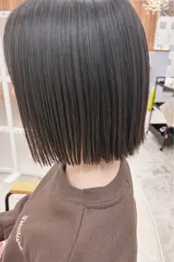 カット:ミディアム~ボブモデル💇🏻♀️(コタ使用🫧)🧴🤍【ワンレンのみ】