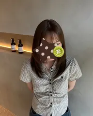 One color + メンテナスCut 🧸💭💞