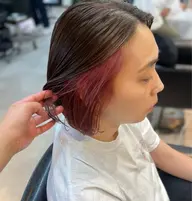 ⭐️インナーカラー【ブリーチ込】+マイクロバブル