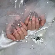 【スカルプ】ラメグラデーション💖ストーン付け放題&オフ無料