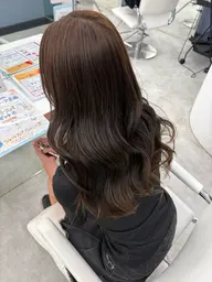 韓国風ブリーチなし透明感ダブルカラー+高保湿トリートメント