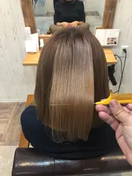 (☆髪の膨らみと、極艶カラーがしたい方) 髪質改善チューニング×アディクシーcolor+プレミークトリートメント