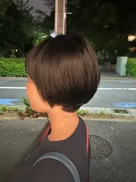 骨格補正ショートカット✂️⭐️➕高補修トリートメント付き✂️
