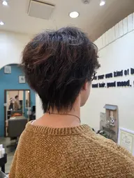 メンズカット＋パーマモデル