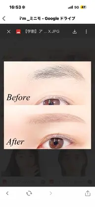 学割U24🎓《黄金比×最新トレンド💠》美眉アイブロウWAX (メイク込) ¥3600