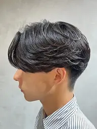 メンズカット+パーマ