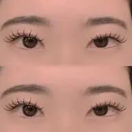 🎀LEDマツエク(フラットラッシュ)100本🎀(オフ込)/コーティング付💫