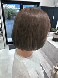 透明感ちゅるんダブルカラー✨ (全頭ブリーチ+全頭カラー)