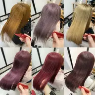 カット+髪質改善縮毛矯正+ケアカラー+2stepトリートメント