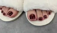 【オフケア込み】フット マグネットネイル 足湯&フットシャンプー付