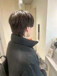 «メンズカット» カット+マイクロバブルシャンプー 🫧+ セット代+肩のマッサージ付き