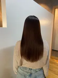 【気になる根元うねり改善✨】縮毛矯正リタッチ
