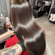 【🧡憧れの艶髪になれる🧡】カット＋ケアカラー＋premium髪質改善トリートメント