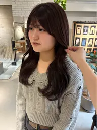 カット+髪質改善カラー+Mトリートメント🍒
