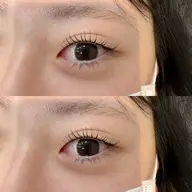 👀上下まつげパーマ✨🌈
