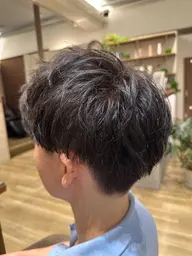 メンズカット+カラー