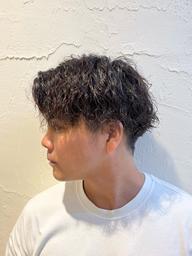 【ニュアンス～がっつり系のツイスパまで】メンズパーマ＋カット